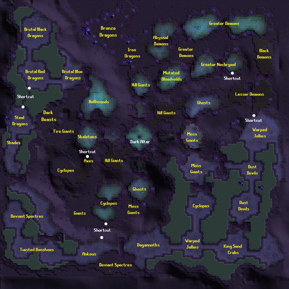 How To Get To Catacombs Of Kourend Catacombs of Kourend NPC Map - Guides & Tutorials - Ely RSPS